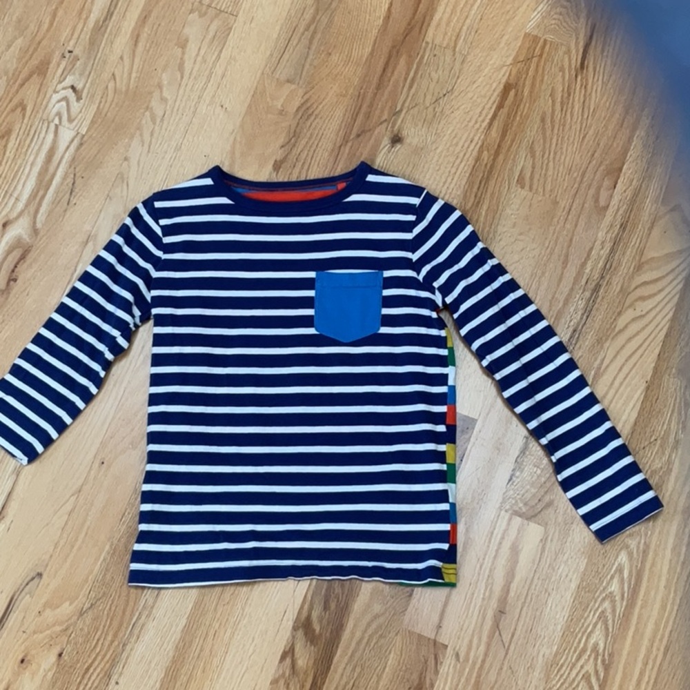 Mini Boden Colorful Long Sleeve Tee - 8-9y